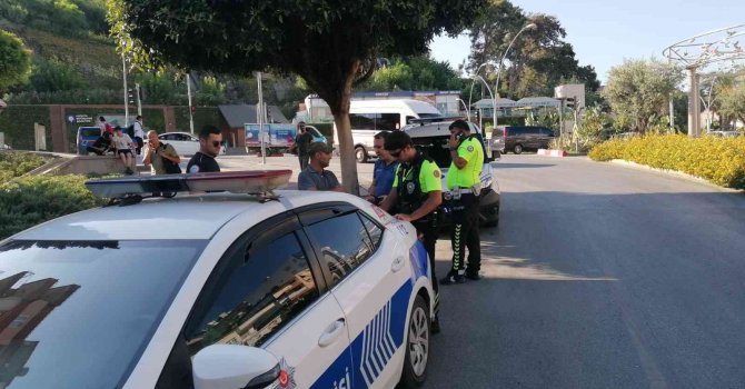 Kasksız yakalandı 11 bin 454 TL para ceza aldı