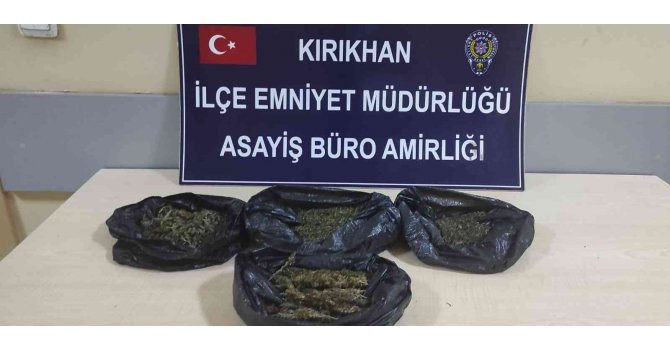 Kırıkhan’da uyuşturucu operasyonu