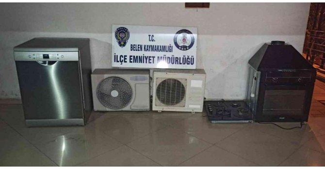 Belen’de evden hırsızlık şüphelisi 3 kişi yakalandı