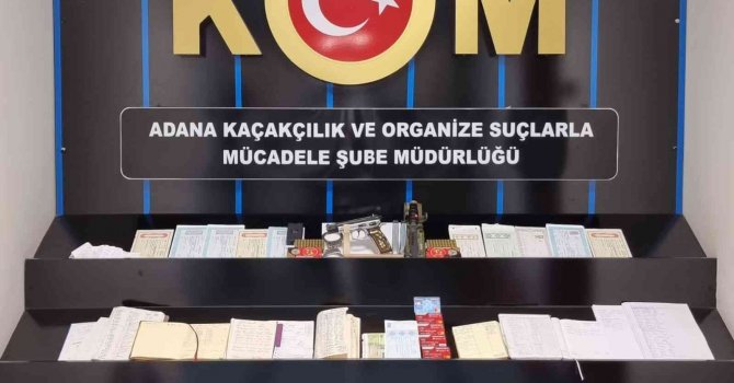Tefecilerin evinden 8 milyon 350 bin lira değerinde senet çıktı