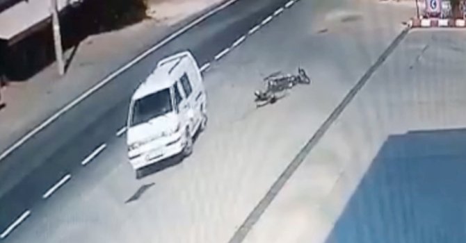 Ölümle biten kaza kamerada