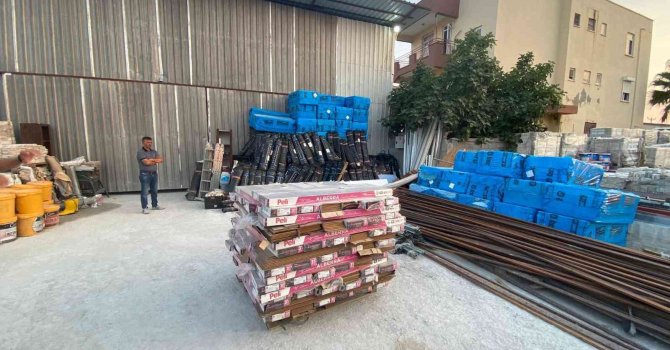 Manavgat’ta inşaat şantiyesinden 1 milyon liralık hırsızlık iddiası