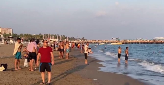 Sahilde kaybolan çocuk 3 saat sonra bulundu