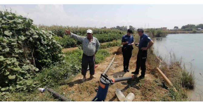 Manavgat’ta çiftçinin, hem su motorunu hem ürününü çaldılar