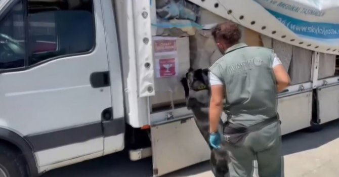 Kahramanmaraş’ta 117 kilo esrar ele geçirildi