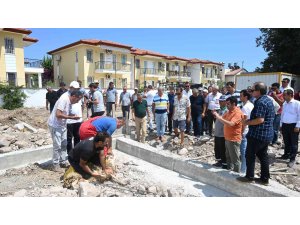 Çamyuva kapalı pazar yerinin temeli atıldı