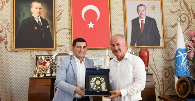 Akdeniz Belediyeler Birliği’nden Aksu ziyareti