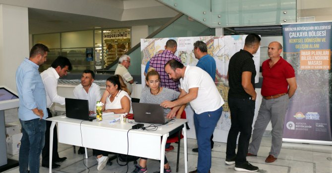 Çalkaya imar planları bilgilendirme masası