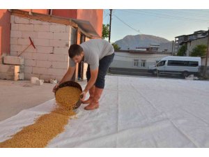 Elbistan’da bulgur kaynatma sezonu başladı