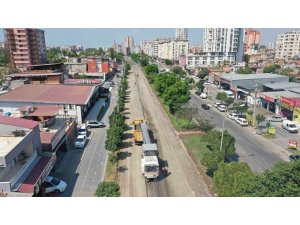 Mustafa Kemal Paşa Bulvarı yenileniyor