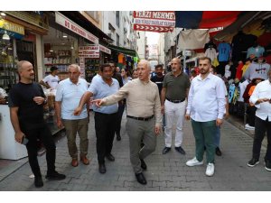 Gültak, esnafla bir araya geldi