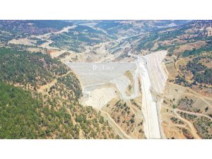 Sorgun Barajında çalışmalar devam ediyor