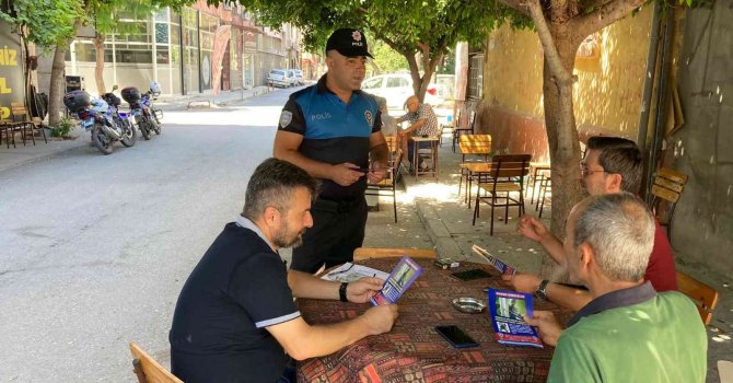 Mersin polisi dolandırıcılara karşı vatandaşları uyardı