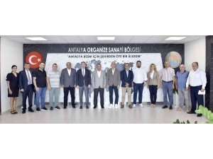 KKTC heyeti Antalya OSB’de incelemelerde bulundu