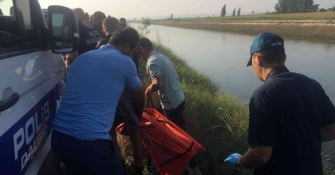 Sulama kanalında kaybolan gencin cesedi bulundu