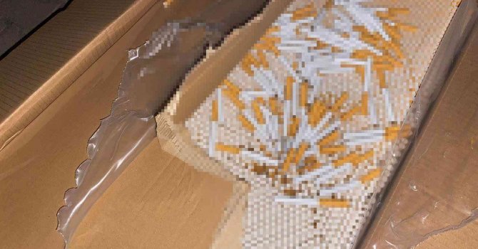 13 mliyon 900 bin kaçak makaron ele geçirildi