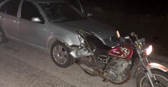 Osmaniye’de otomobil motosiklete çarptı: 2 yaralı