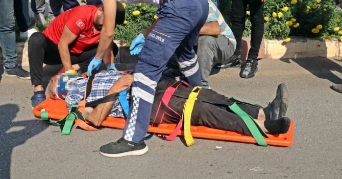 Antalya’da yürekleri ağza getiren kaza