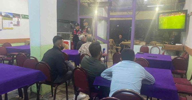 Jandarmadan yasa dışı bahis denetimleri