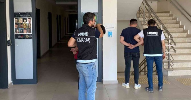 Kahramanmaraş’ta uyuşturucu operasyonu: 3 gözaltı