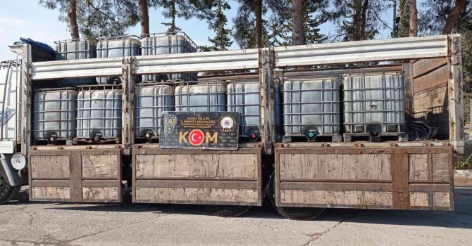 37 bin 250 litre kaçak akaryakıt ele geçirildi