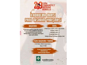 Osmaniye’de “29 Ekim Cumhuriyet Bayramı” temalı resim yarışması