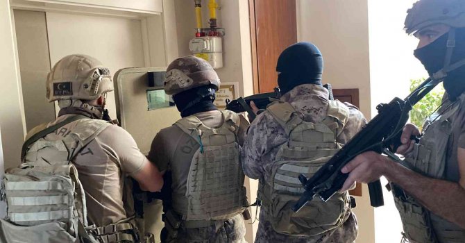 Mersin’de terör operasyonu