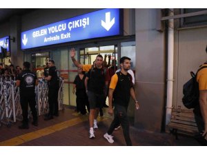 Galatasaray, Adana Demirspor maçı için Adana’ya geldi