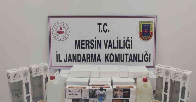Mersin’de sahte içki ve sigara kaçakçılığı operasyonu: 3 gözaltı