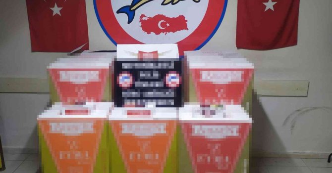 Hatay’da 110 bin adet kaçak makaron ele geçirildi