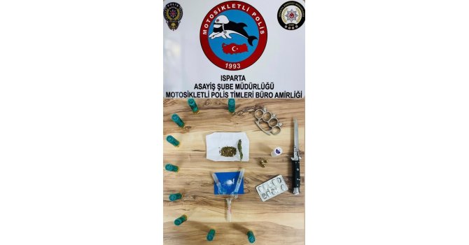 Isparta’da narkotik suçlarla mücadelede bir haftada 550 şahıs sorgulandı