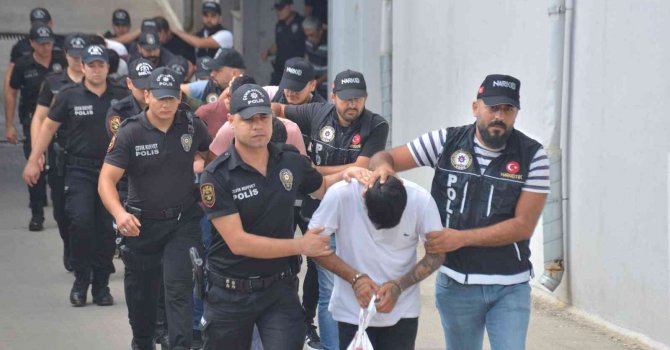 Kökünü Kurutma Operasyonu’nda 132 torbacı tutuklandı