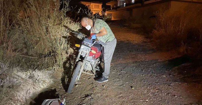 Gazipaşa’da çalınan motosiklet polis ekiplerince bulundu
