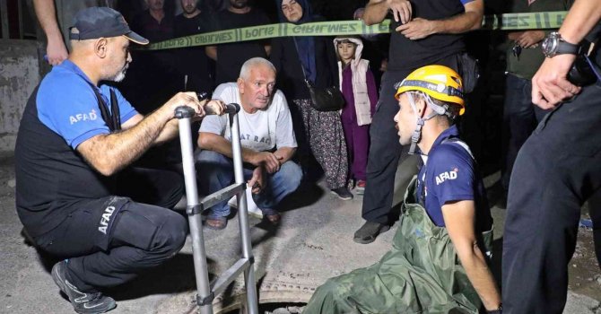 Mermerciye bırakılan ’ceset krokisi’ ekipleri alarma geçirdi