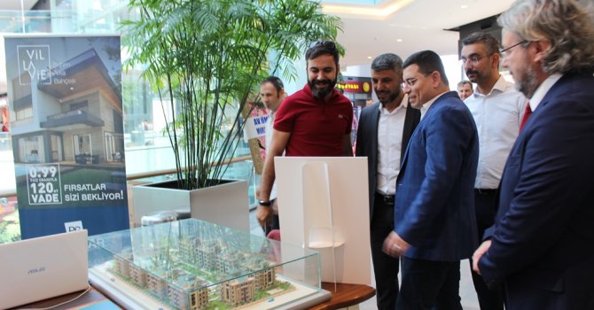 Konut fuarı büyük ilgi gördü