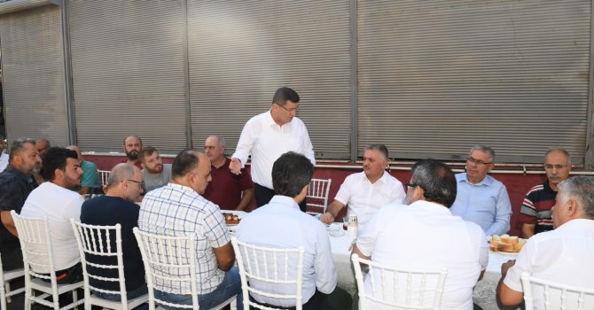 SANAYİ ESNAFINA ZİYARET