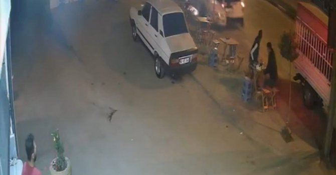 Yemek yerken ölüm teğet geçti