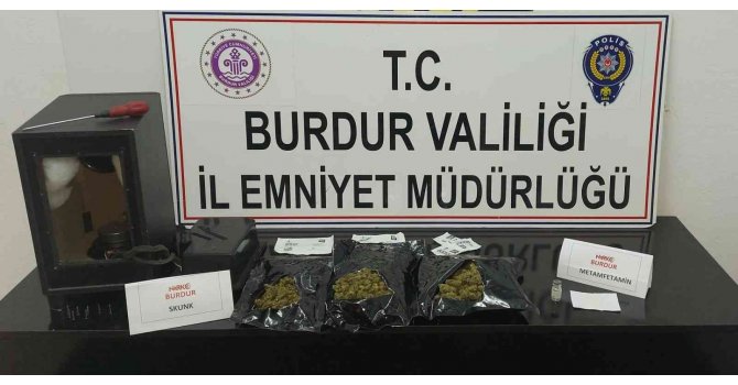 Burdur’da uyuşturucu operasyonu: 2 tutuklama