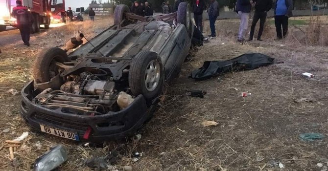 Kahramanmaraş’ta trafik kazası: 1 ölü, 3 yaralı