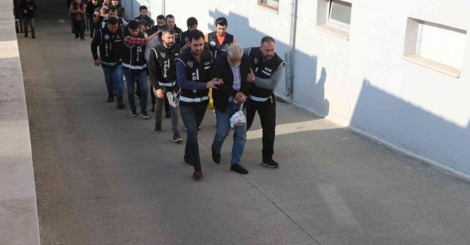 Hayali altınla tefecilik yapan aynı aileden 6 zanlı tutuklandı