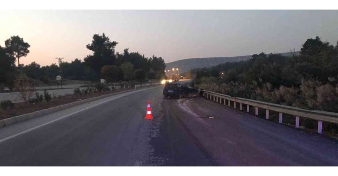 Mersin’de trafik kazası: 2 yaralı