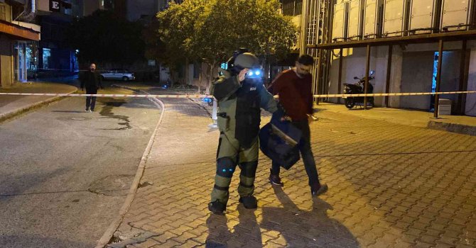 Antalya’da şüpheli çanta boş çıktı