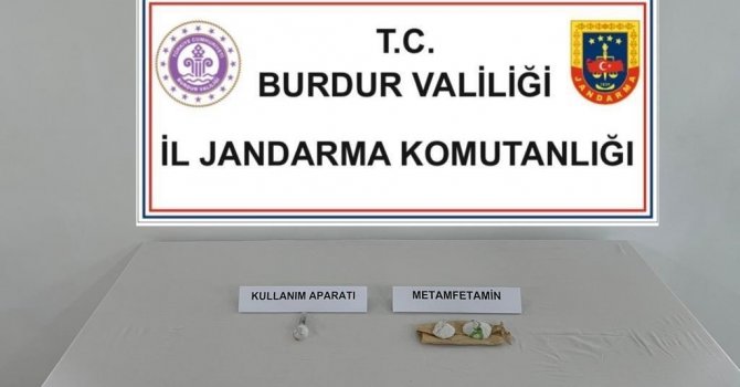 Burdur’da uyuşturucu operasyonu