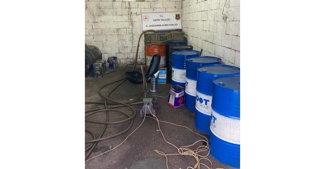 Hatay’da 21 ton kaçak akaryakıt ele geçirildi