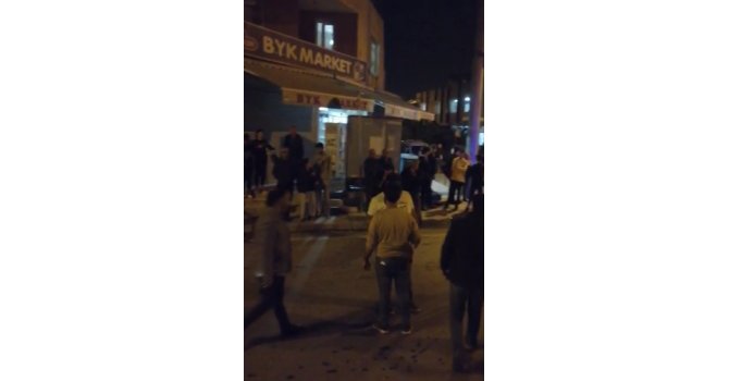 Tartıştığı kişi markete sığındı, silahla 2 kişiyi yaraladı