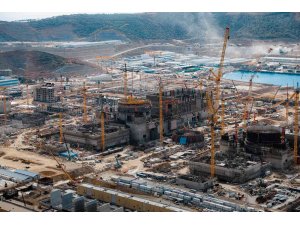 26 bin kişinin istihdam edildiği Akkuyu’da çalışmalar sürüyor