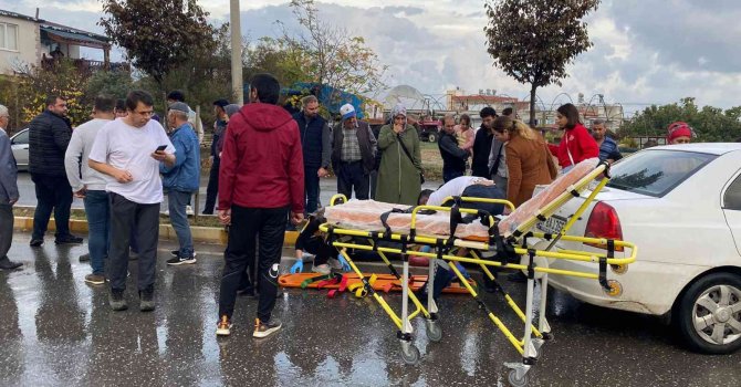 Ters şeritten gidince kazaya sebep oldu: 1 yaralı