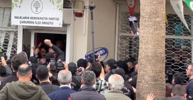 Hava harekatını protesto etmek isteyen HDP’lilere polis izin vermedi