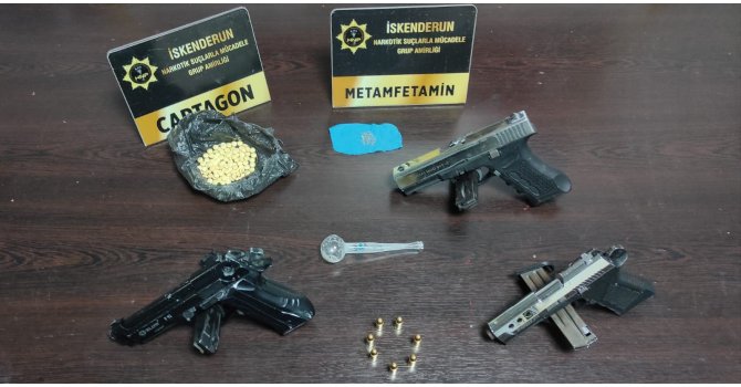 Hatay’da uyuşturucu hap operasyonu: 4 gözaltı