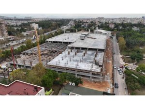 Akdeniz Üniversitesi Katlı Otopark’ın kaba inşaatı yıl sonuna tamamlanacak